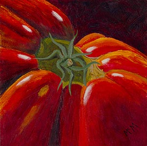Home Grown Tomato by Garry McMichael